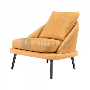 Mobilier d'hôtel N9-GD-L300C Chaise de loisirs jaune