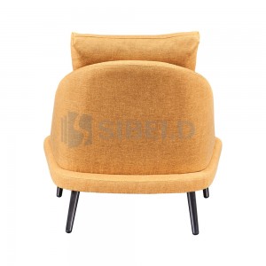 N9-GD-L300C أثاث الفندق Yellow Leisure Chair