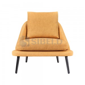 N9-GD-L300C أثاث الفندق Yellow Leisure Chair