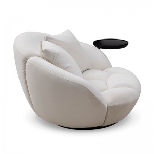 Chaise de loisirs blanche FM6801