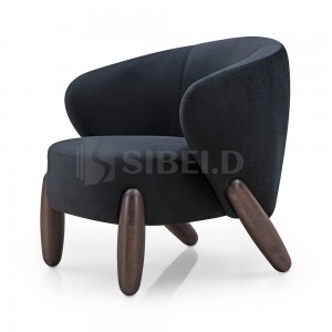 FM6805 Modern Italian Fabric Living Room leisure Chairs