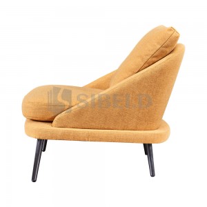 N9-GD-L300C hotel furniture Yellow Leisure Chair