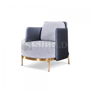 N9-GD-L305A モダンなホテルのヴィラ家庭用家具ファブリックソファセットレジャーアームチェアリビングルームの椅子