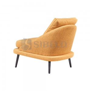 Muebles de hotel N9-GD-L300C Silla de ocio amarilla